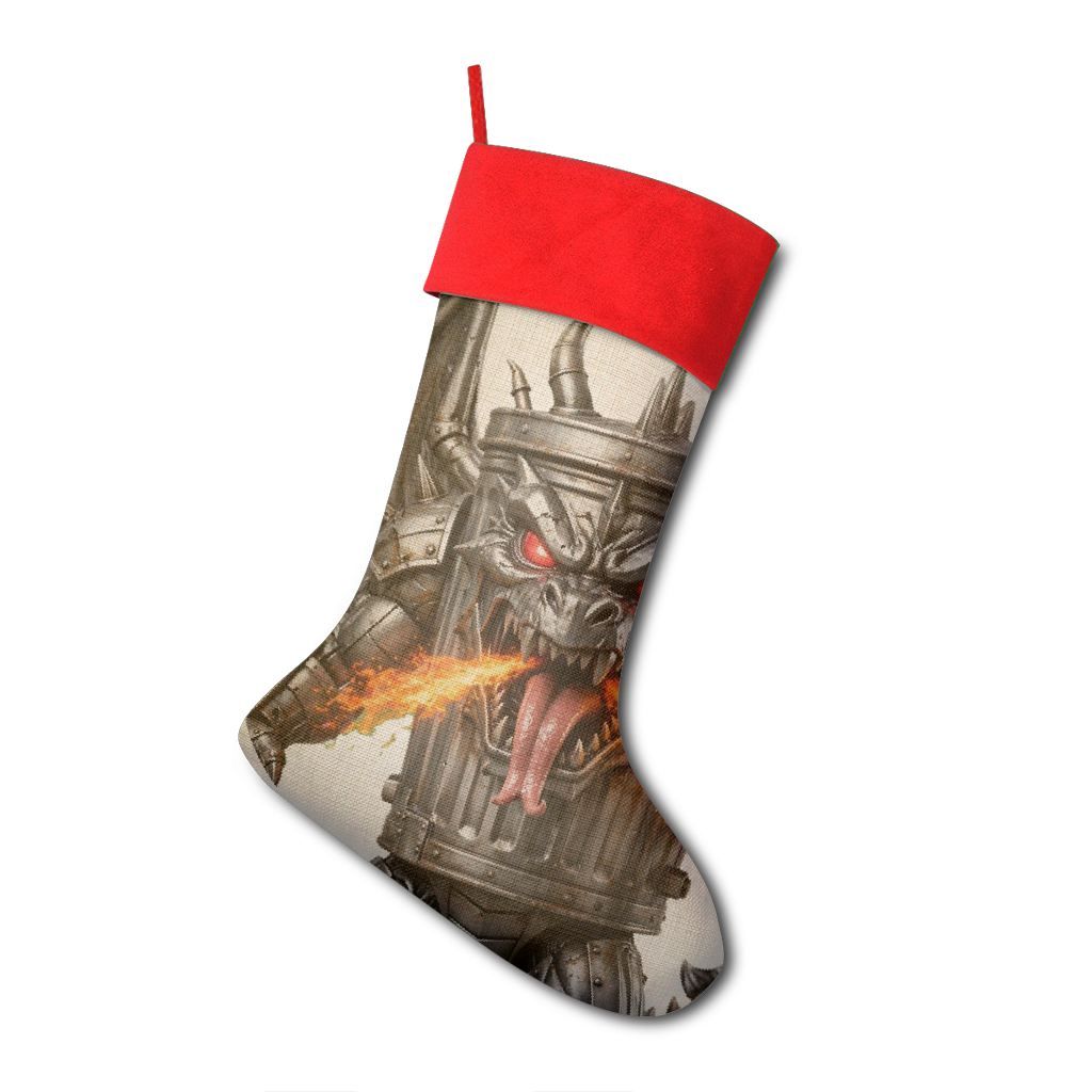 ANGRY CAN MAN 3.0 Sublimation Christmas Stocking