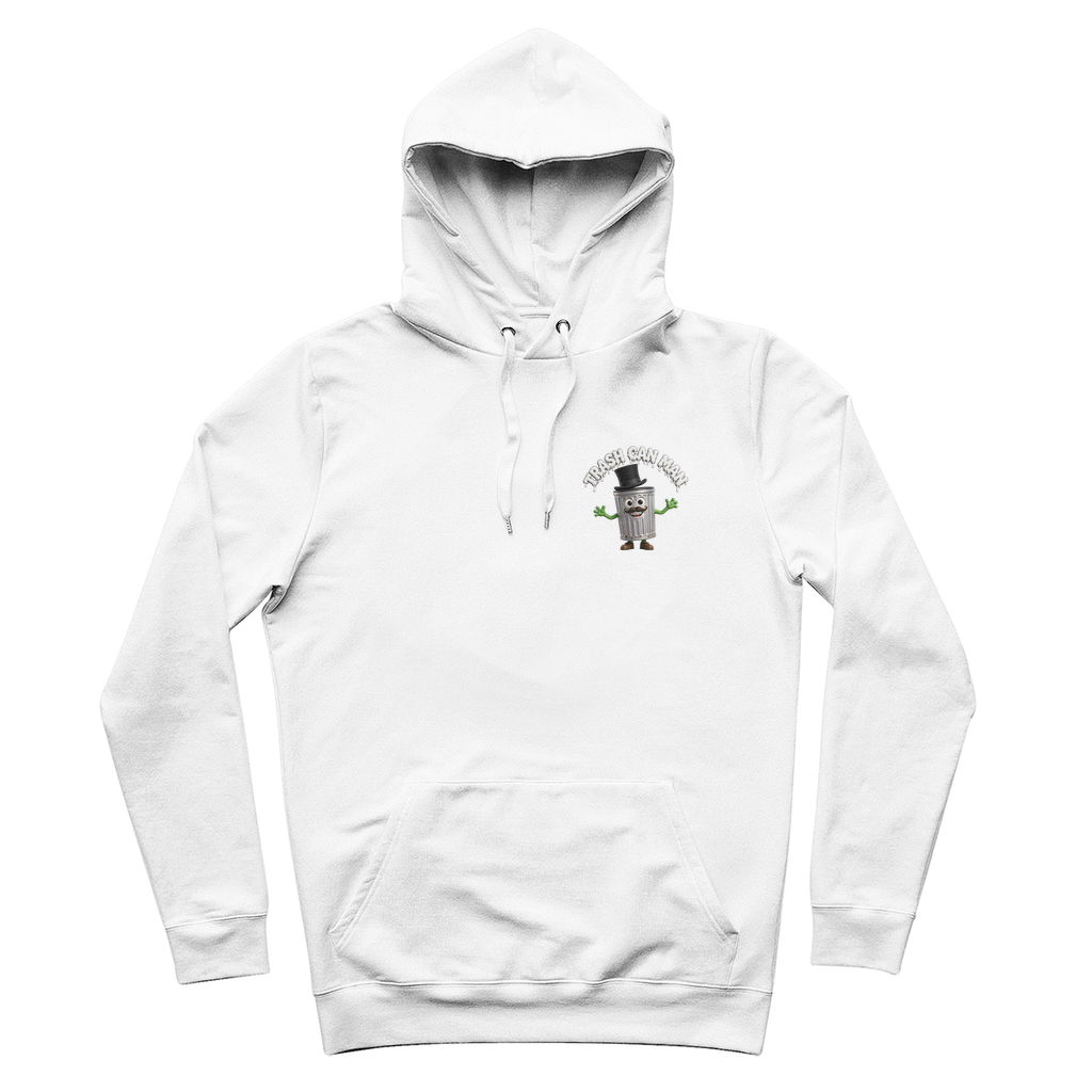 TRASH CAN MAN 100% Organic Cotton Hoodie