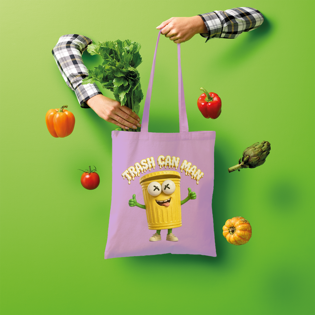 TRASH CAN MAN Shopper Tote Bag