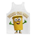TRASH CAN MAN Classic Sublimation Adult Tank Top
