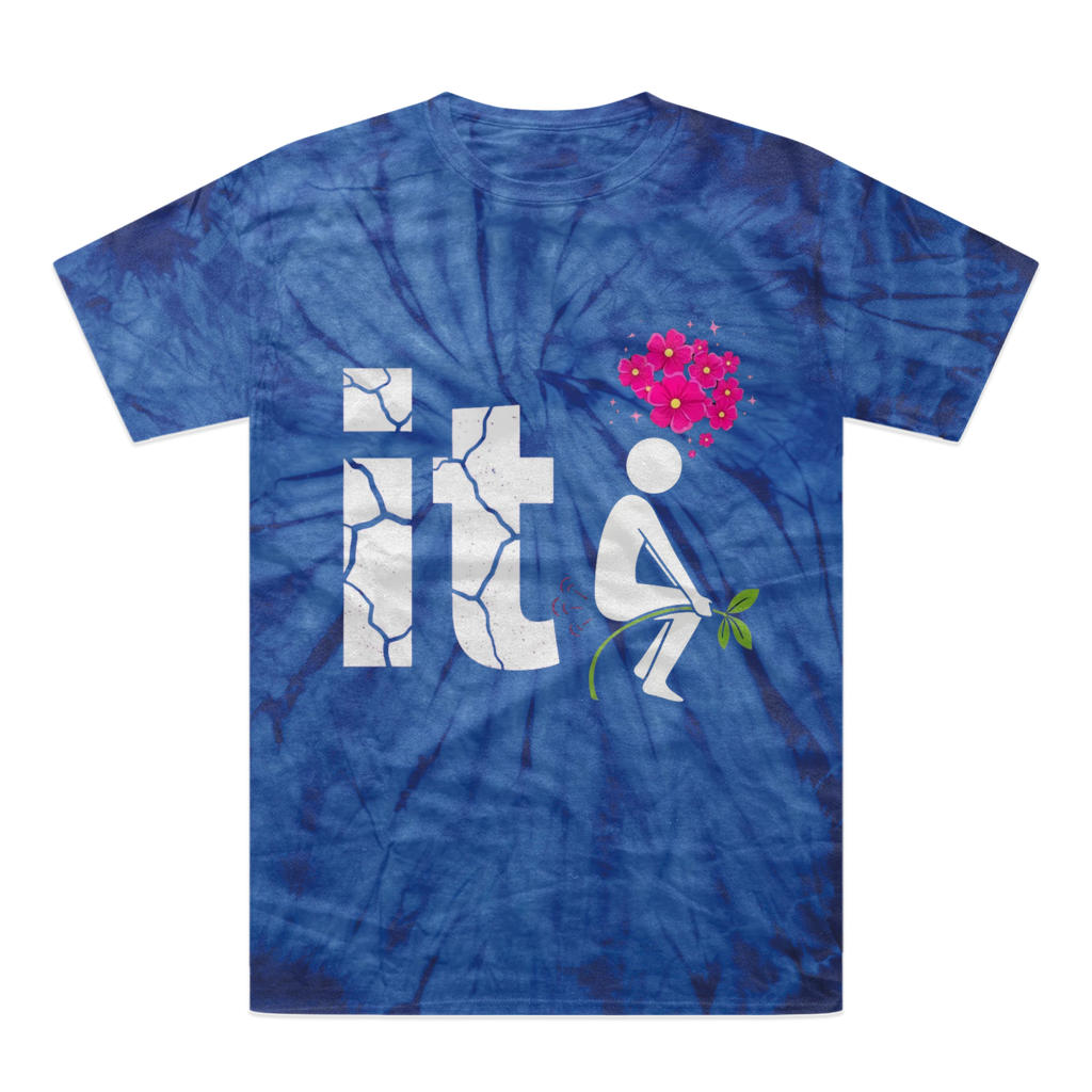 SARCASM 105 Tonal Spider Tie-Dye T-Shirt