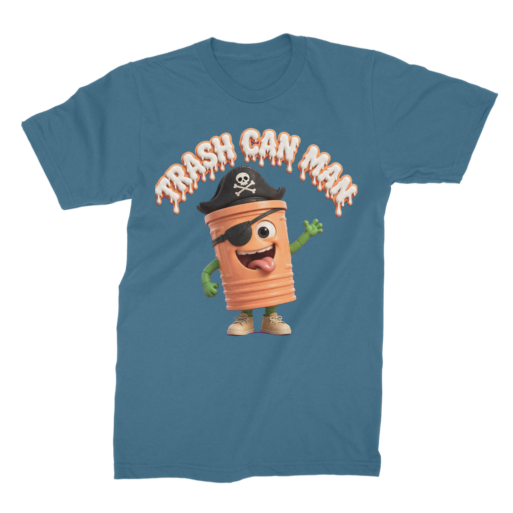 TRASH CAN MAN Unisex Cotton T-Shirt