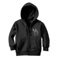 angry can man Classic Kids Zip Hoodie