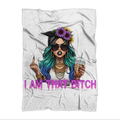 SARCASM 105 Sublimation Throw Blanket