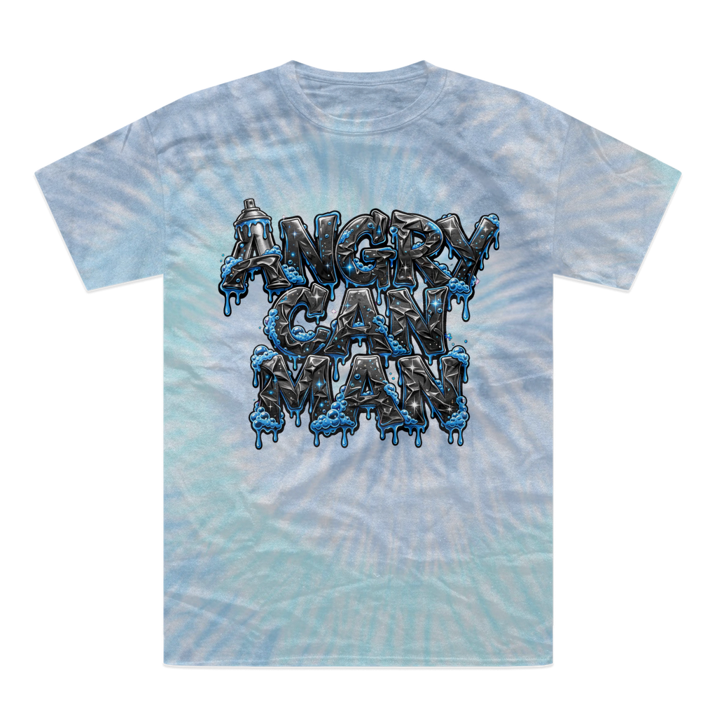 ANGRY CAN MAN 2.0 Tie-Dye T-Shirt