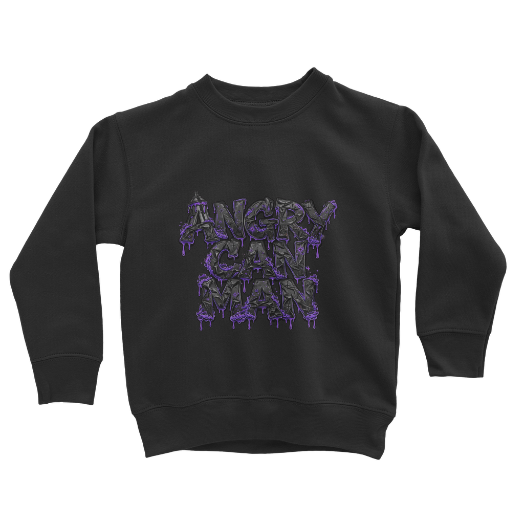 ANGRY CAN MAN 3.0 Classic Kids Sweatshirt