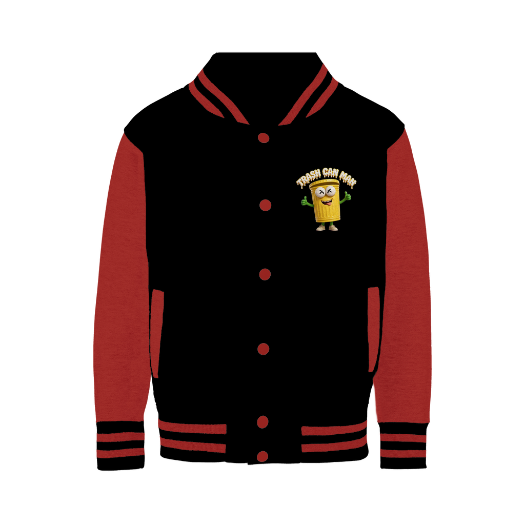 TRASH CAN MAN Varsity Jacket