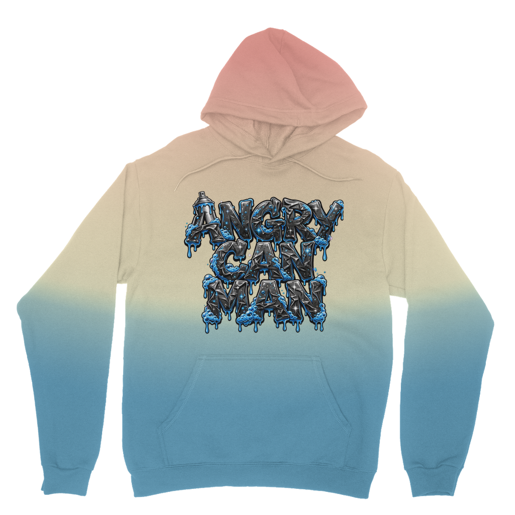 ANGRY CAN MAN 2.0 Tie Dye Hoodie