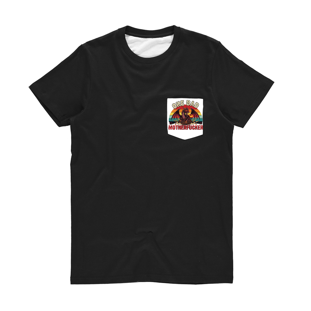 SARCASM 105 Classic Sublimation Pocket T-Shirt
