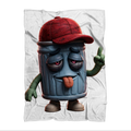 ANGRY CAN MAN 3.0 Sublimation Throw Blanket