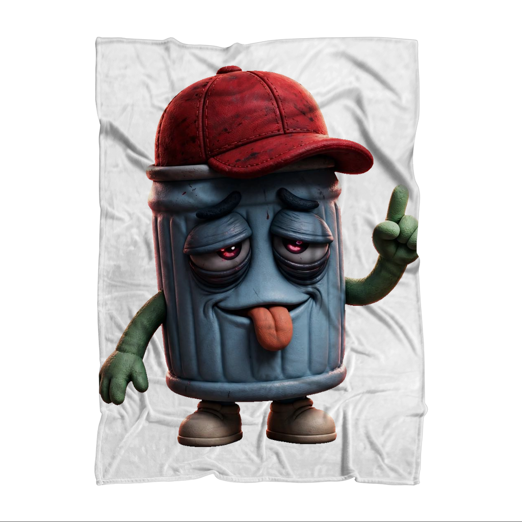 ANGRY CAN MAN 3.0 Sublimation Throw Blanket