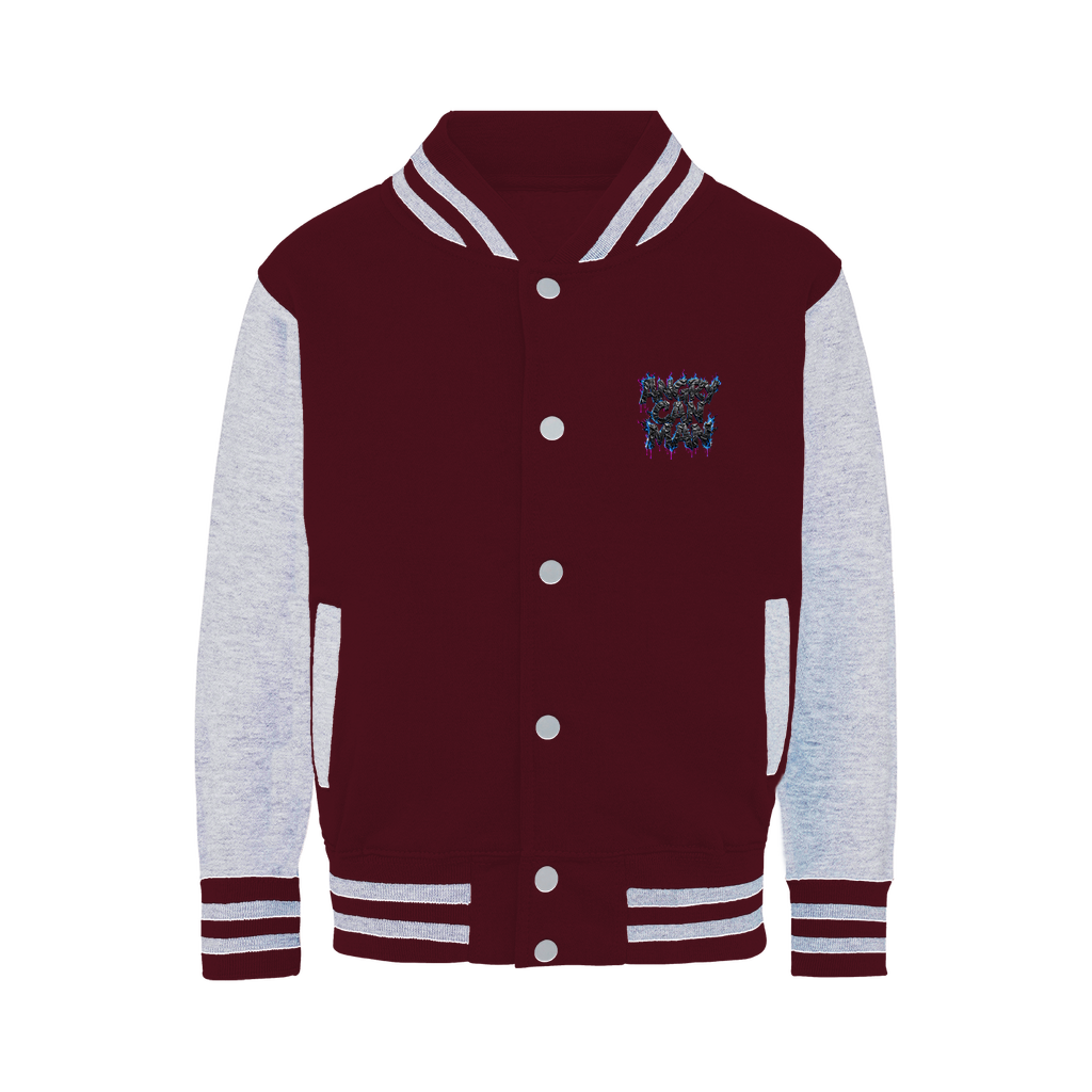 angry can man Varsity Jacket