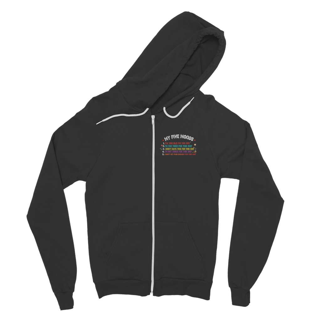 SARCASM 105 Classic Adult Zip Hoodie