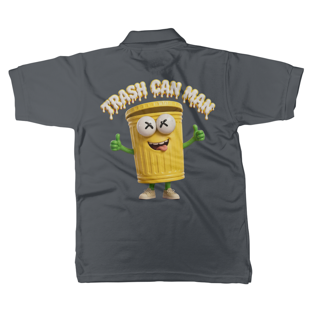 TRASH CAN MAN Classic Adult Polo Shirt