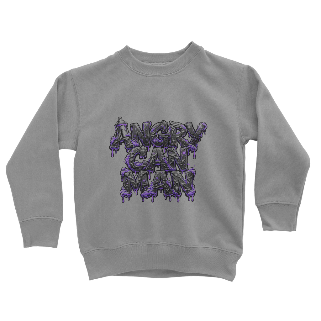 ANGRY CAN MAN 3.0 Classic Kids Sweatshirt
