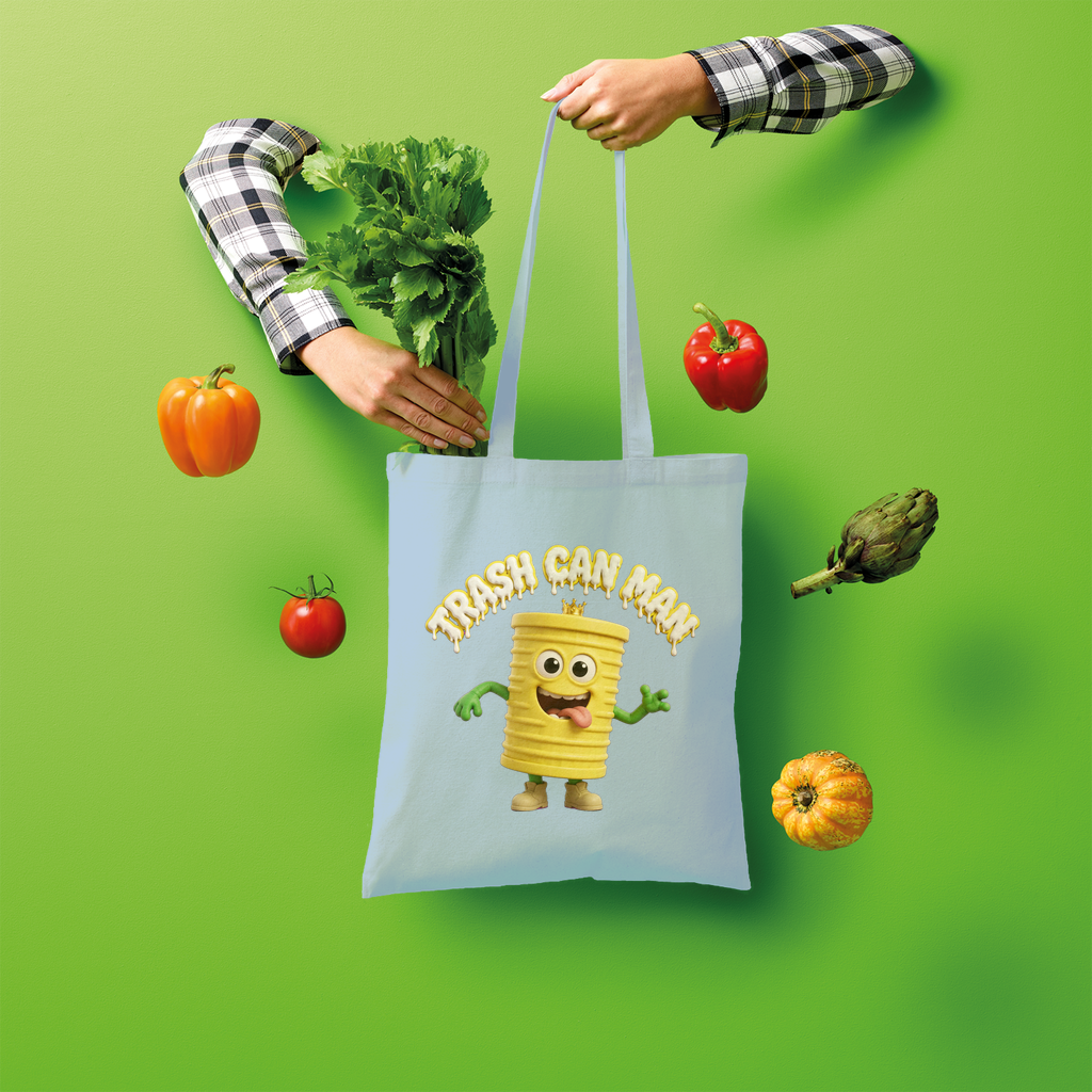 TRASH CAN MAN Shopper Tote Bag
