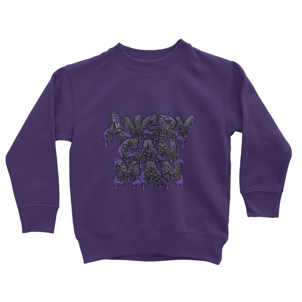 ANGRY CAN MAN 3.0 Classic Kids Sweatshirt