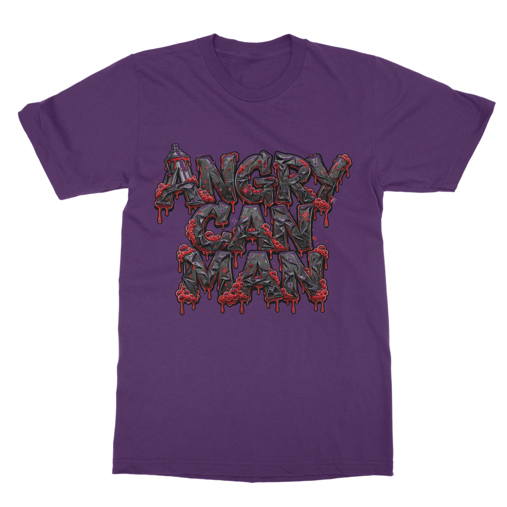 ANGRY CAN MAN 2.0 Classic Heavy Cotton Adult T-Shirt