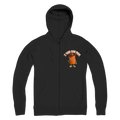 TRASH CAN MAN Premium Adult Zip Hoodie