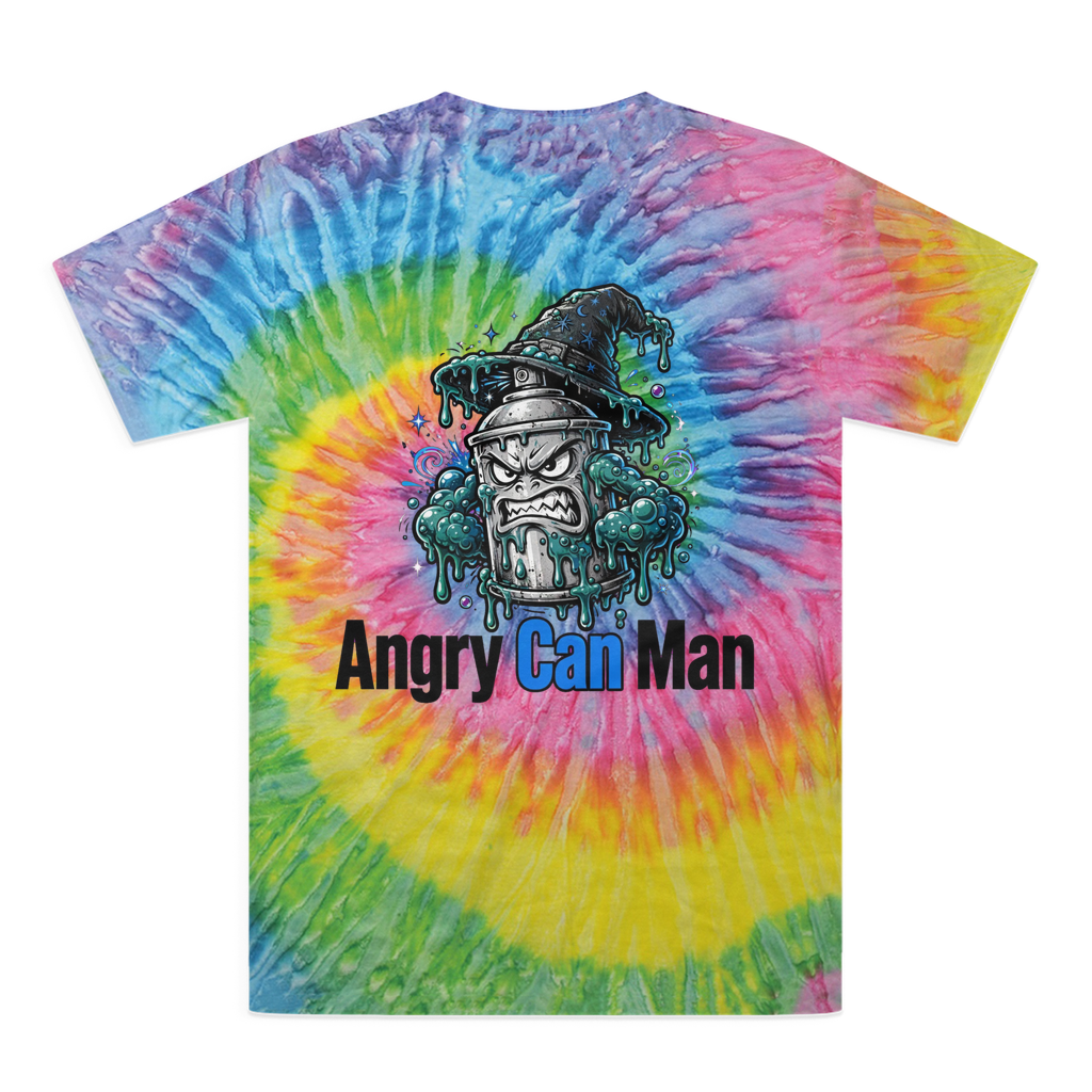 ANGRY CAN MAN 2.0 Tie-Dye T-Shirt