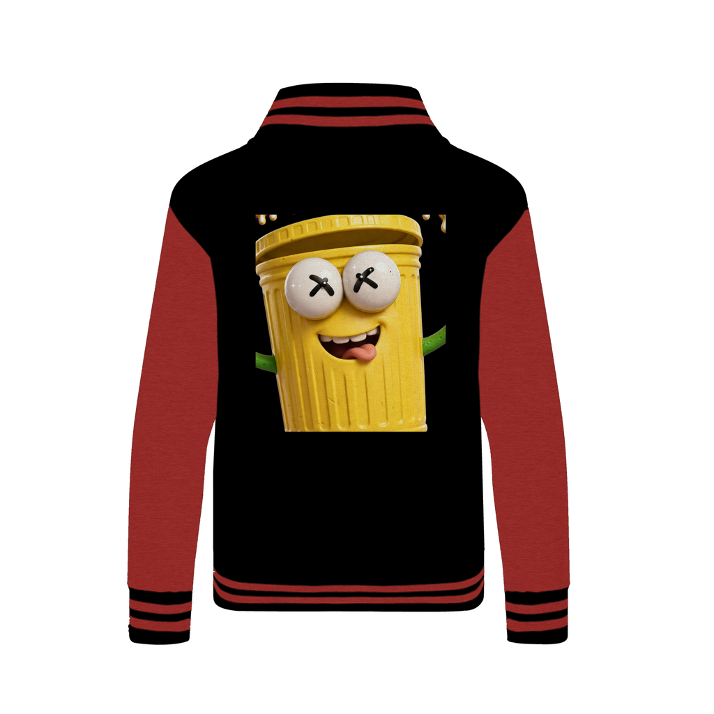 TRASH CAN MAN Varsity Jacket