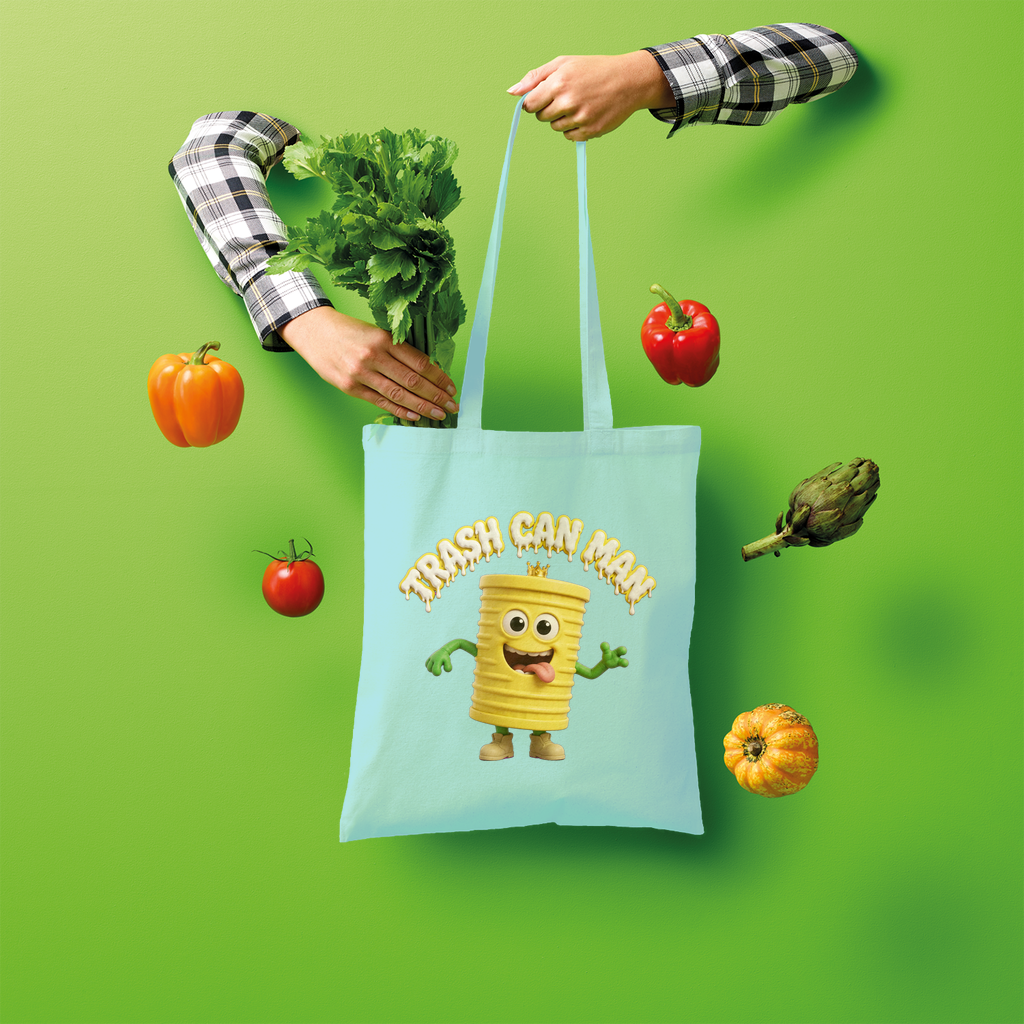 TRASH CAN MAN Shopper Tote Bag