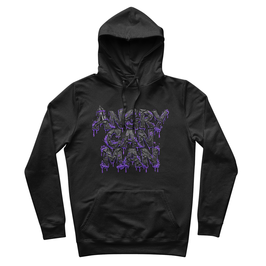 ANGRY CAN MAN 2.0 100% Organic Cotton Hoodie