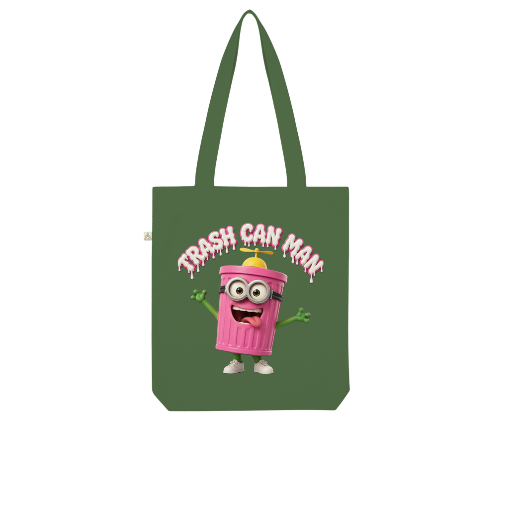 TRASH CAN MAN Organic Tote Bag