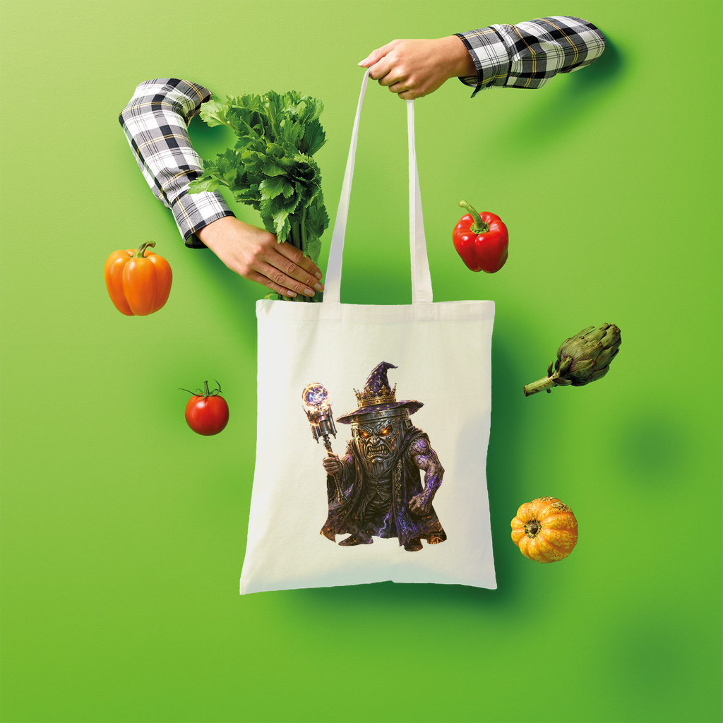 angry can man Shopper Tote Bag