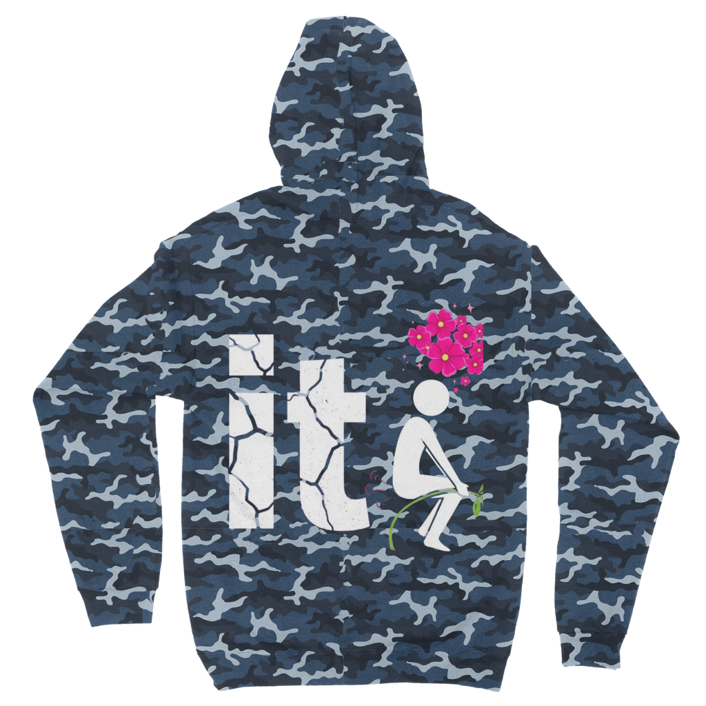 SARCASM 105 Camouflage Adult Hoodie