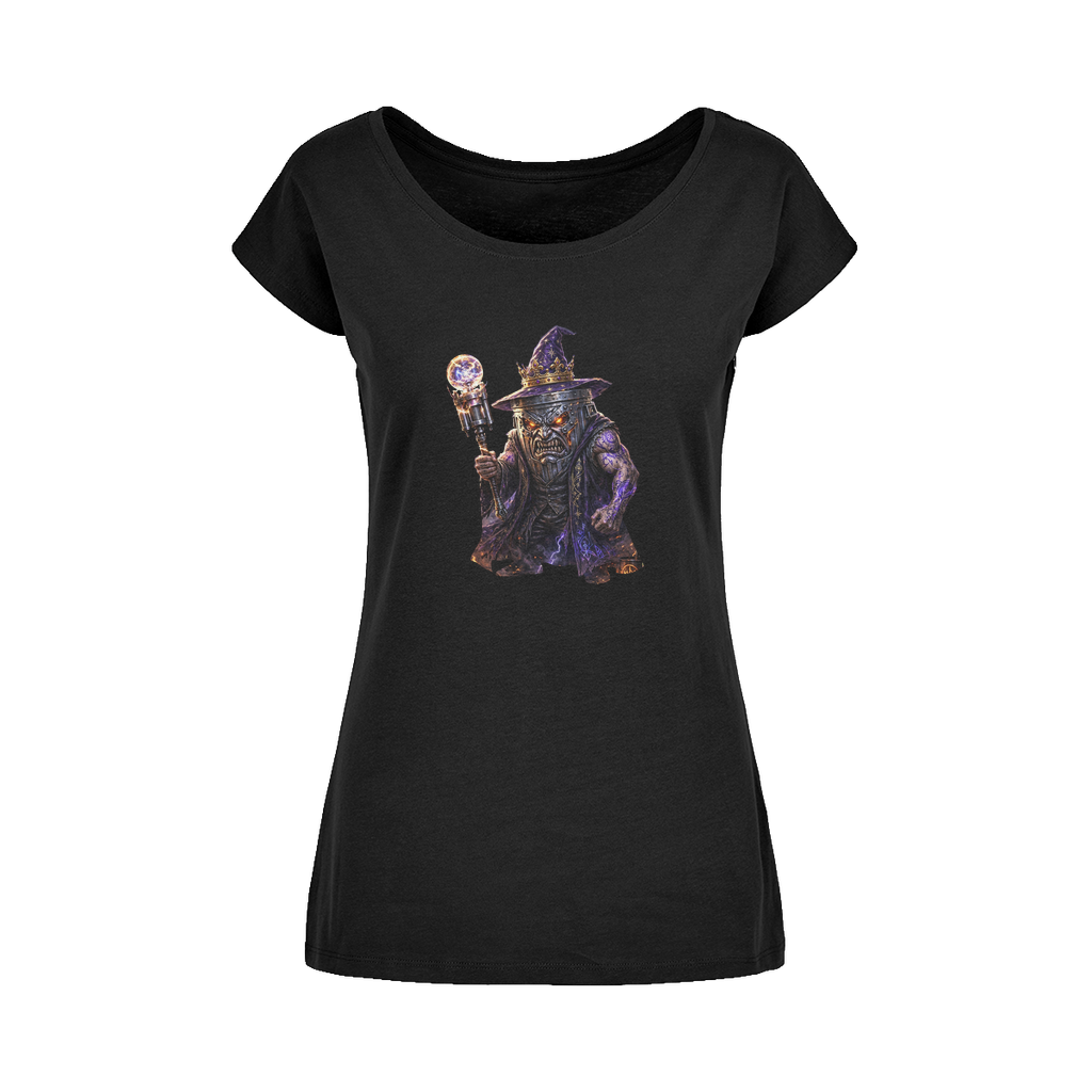 angry can man Wide Neck Womens T-Shirt XS-5XL