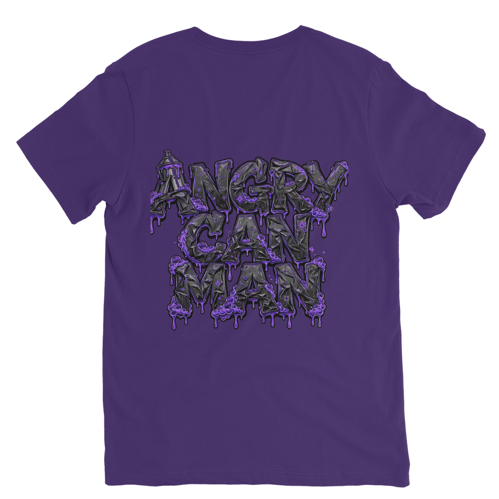 ANGRY CAN MAN 3.0 Classic V-Neck T-Shirt