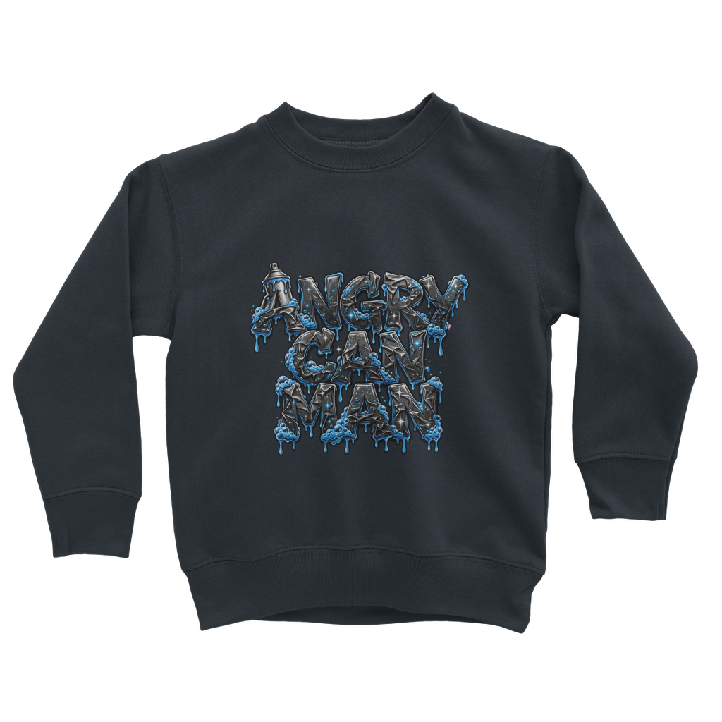 ANGRY CAN MAN 2.0 Classic Kids Sweatshirt