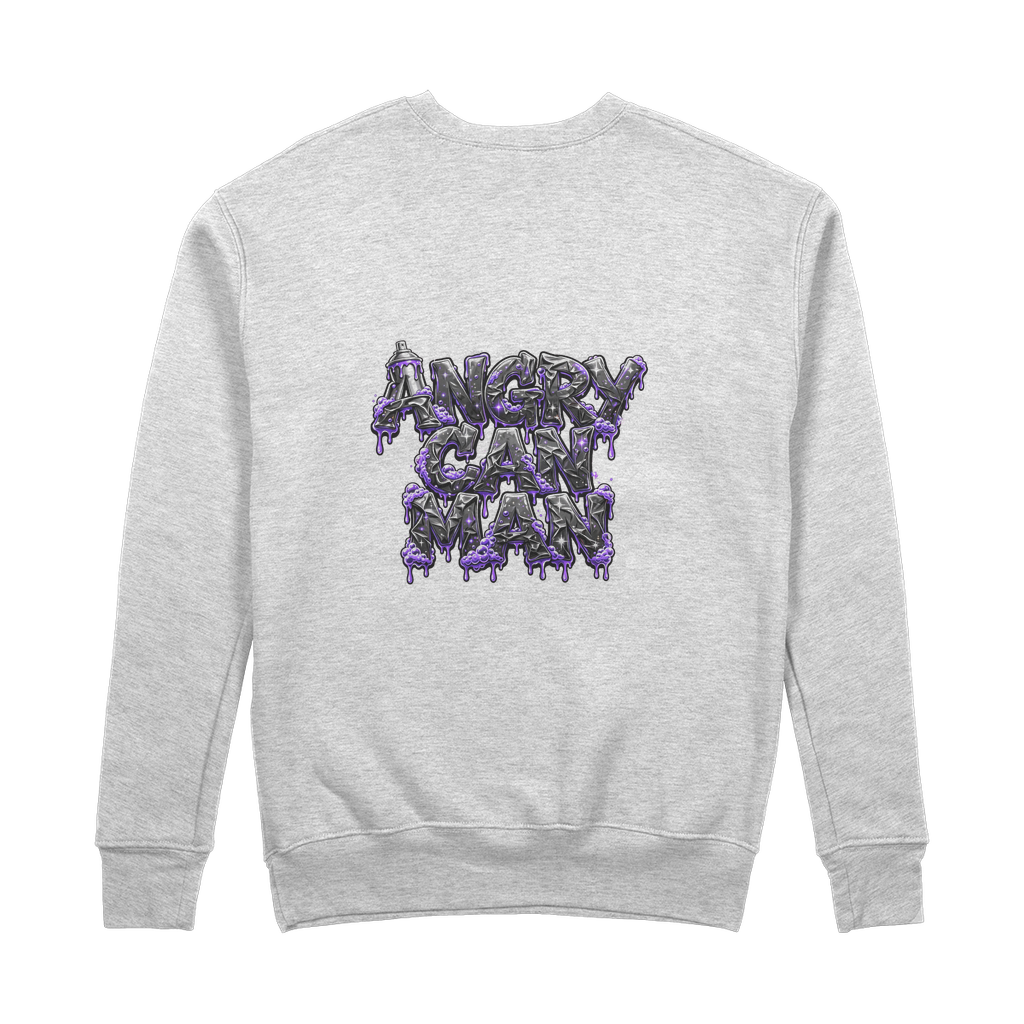 ANGRY CAN MAN 3.0 100% Organic Cotton Sweatshirt