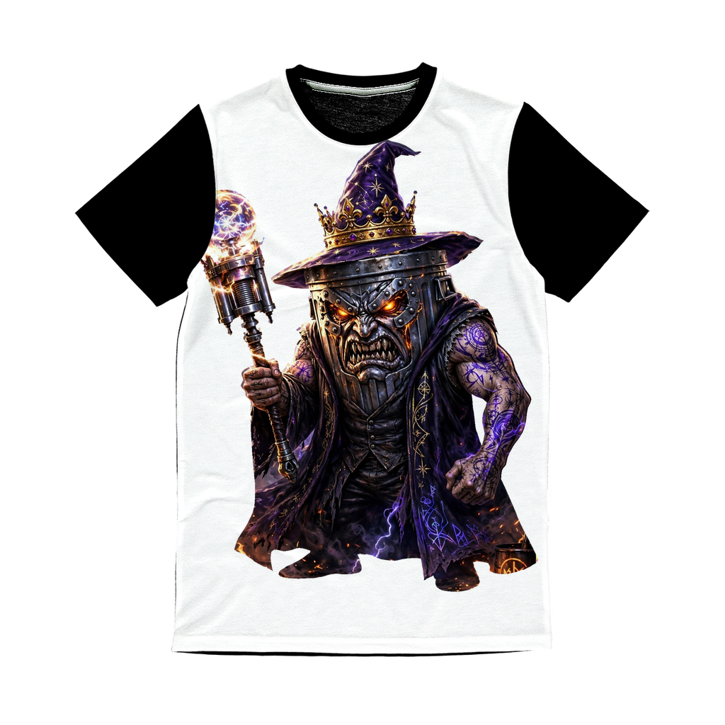 angry can man Classic Sublimation Panel T-Shirt