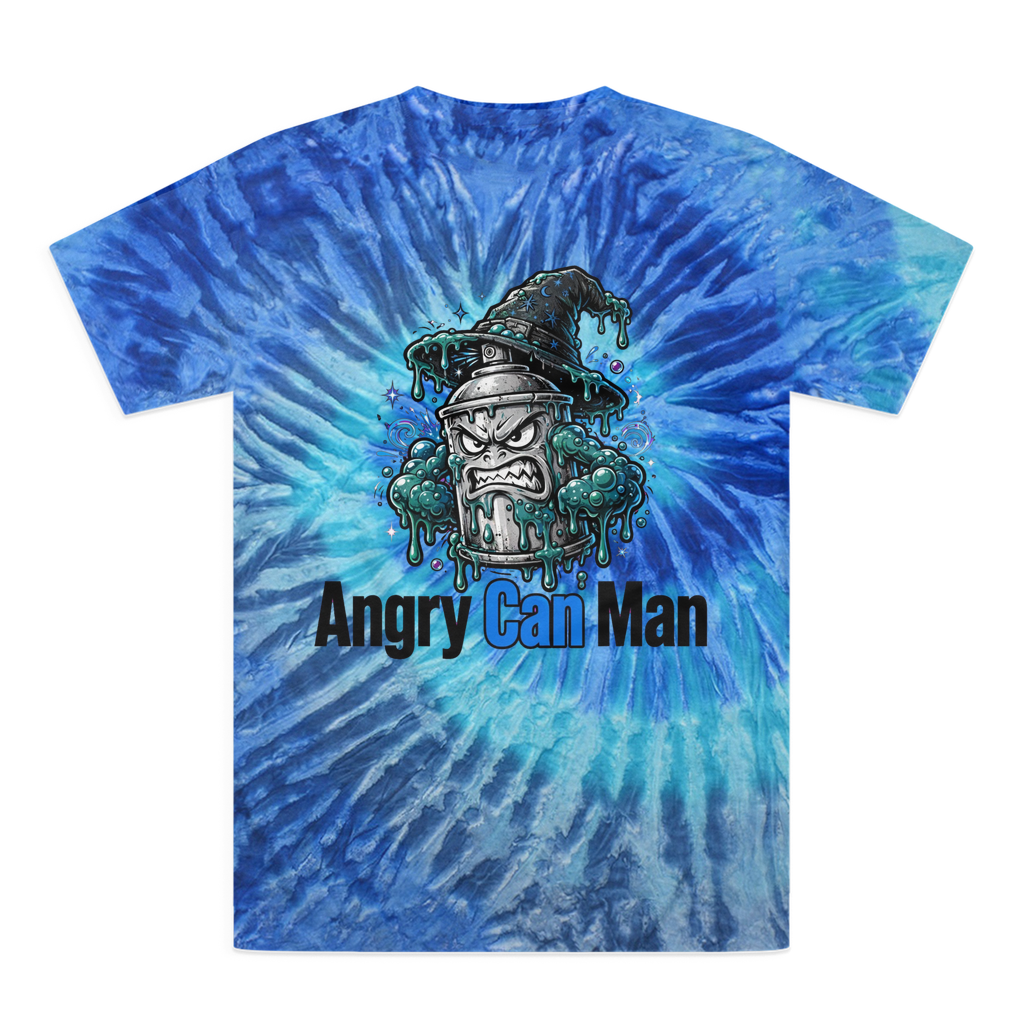 ANGRY CAN MAN 2.0 Tie-Dye T-Shirt