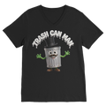 TRASH CAN MAN Premium V-Neck T-Shirt