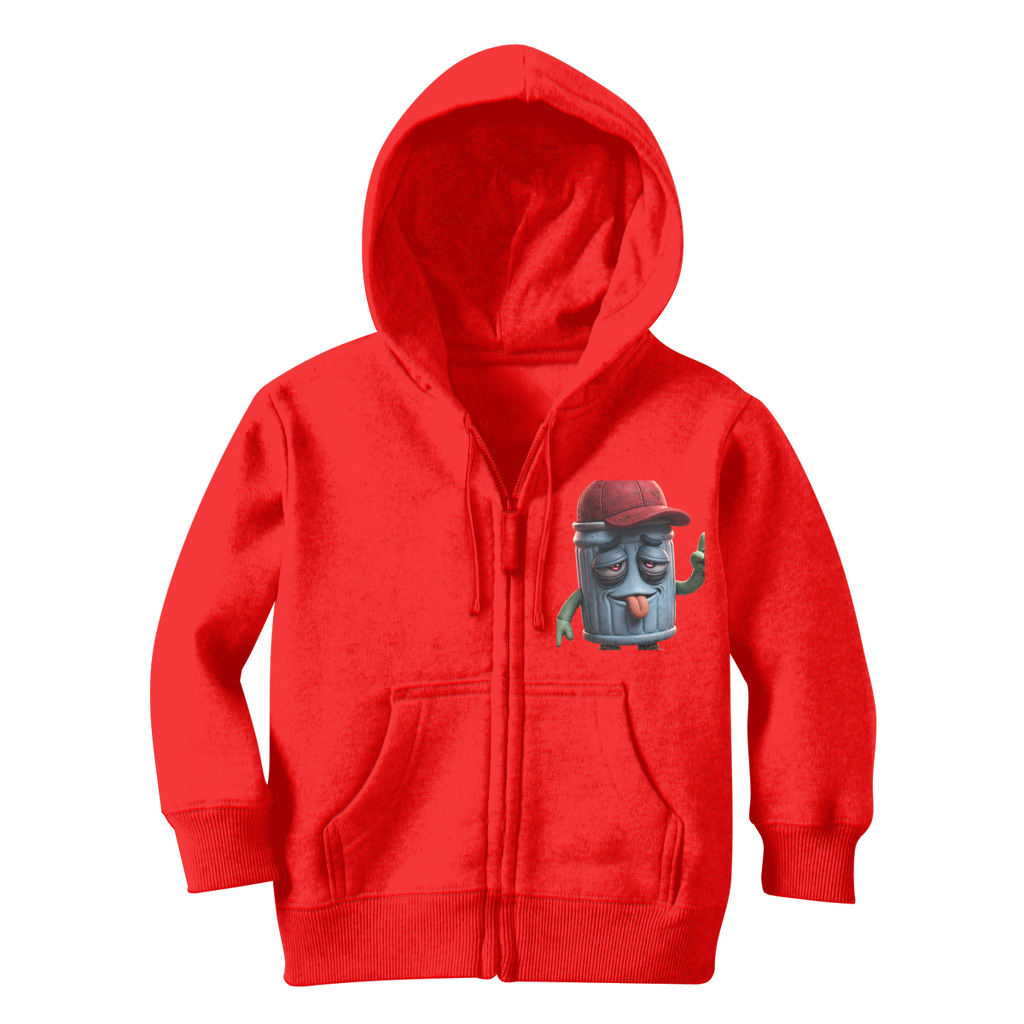 ANGRY CAN MAN 3.0 Classic Kids Zip Hoodie