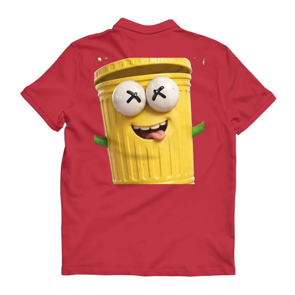 TRASH CAN MAN Premium Adult Polo Shirt