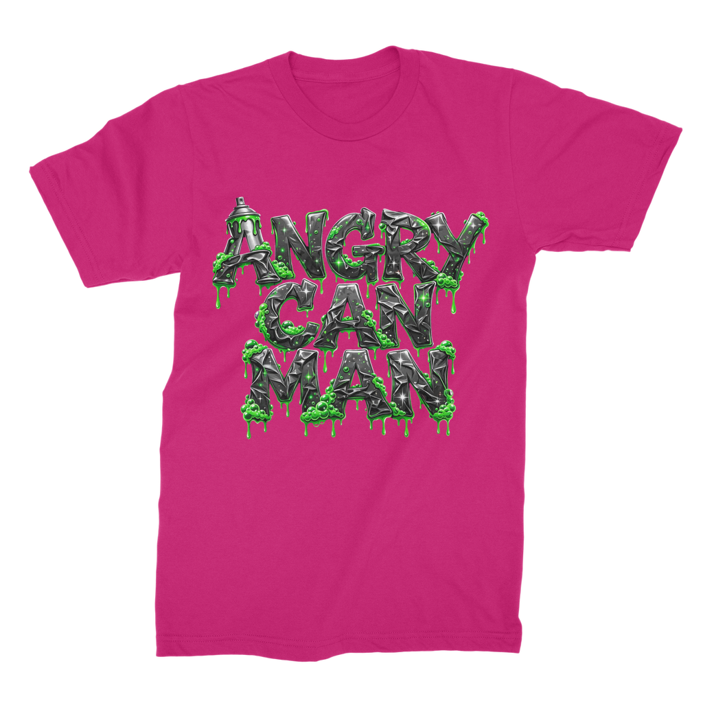 ANGRY CAN MAN 2.0 Unisex Cotton T-Shirt