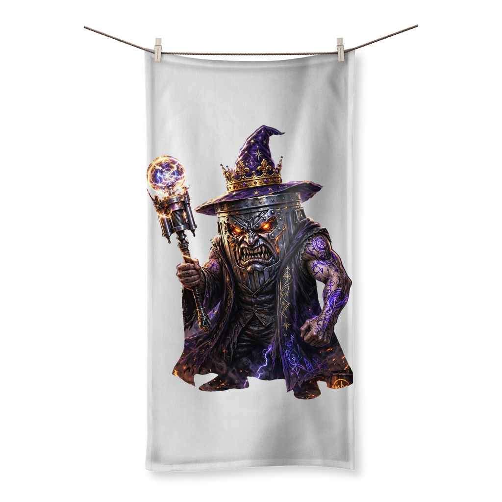 angry can man Sublimation All Over Towel