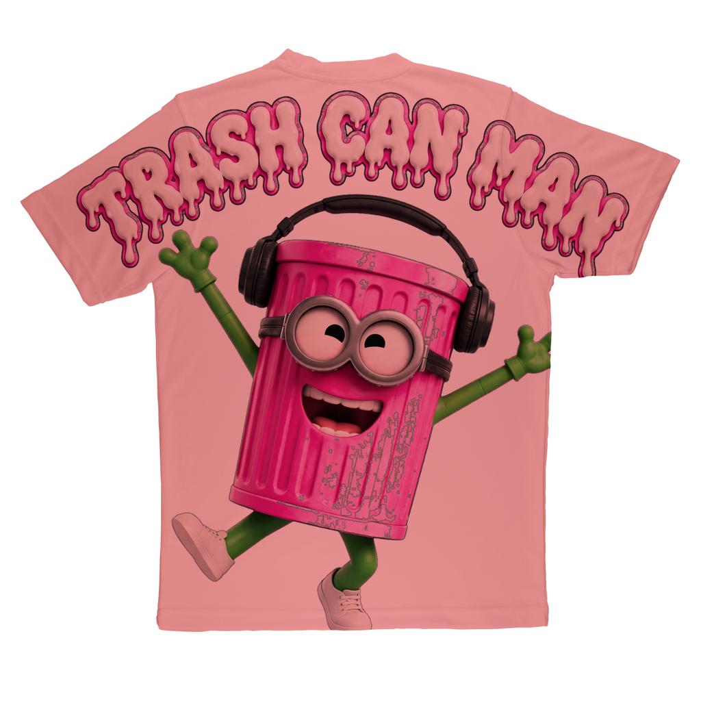 TRASH CAN MAN Sublimation Performance Adult T-Shirt