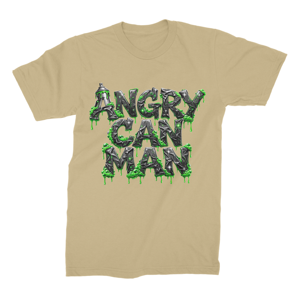 ANGRY CAN MAN 2.0 Unisex Cotton T-Shirt