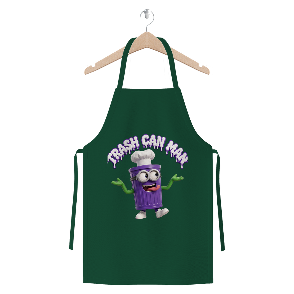 TRASH CAN MAN Premium Jersey Apron