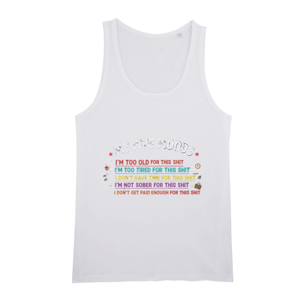 SARCASM 105 Organic Jersey Unisex Tank Top