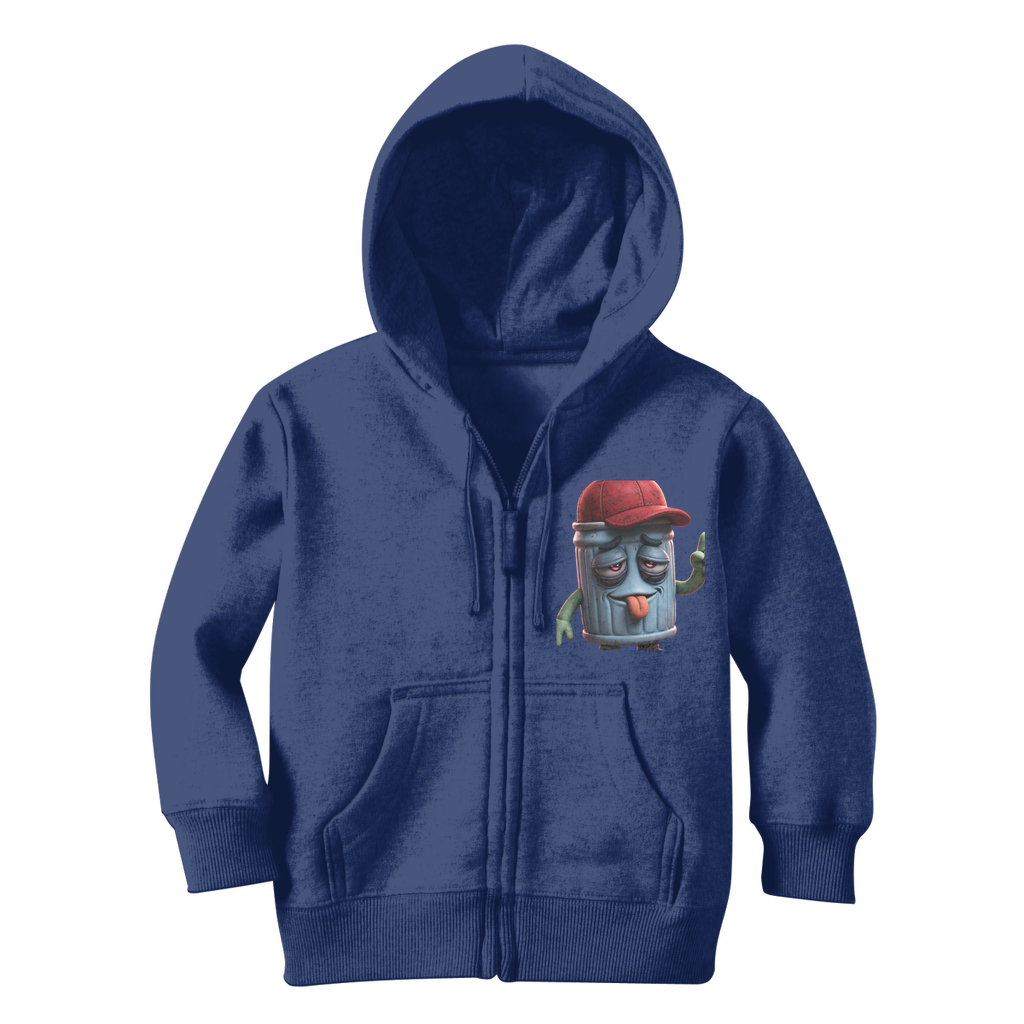 ANGRY CAN MAN 3.0 Classic Kids Zip Hoodie