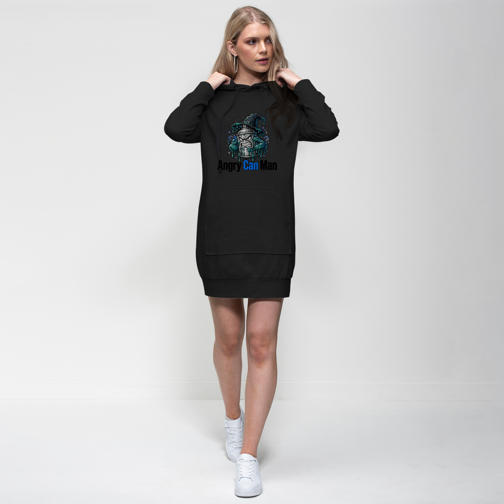ANGRY CAN MAN 2.0 Premium Adult Hoodie Dress