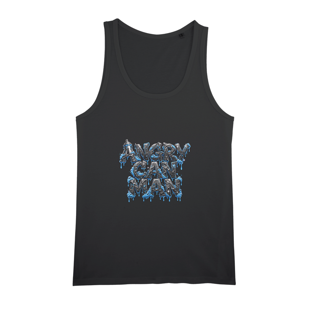 ANGRY CAN MAN 2.0 Organic Jersey Womens Tank Top