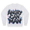 angry can man Performance Cut and Sew Sublimation Unisex Sweatshirt