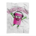 TRASH CAN MAN Sublimation Throw Blanket